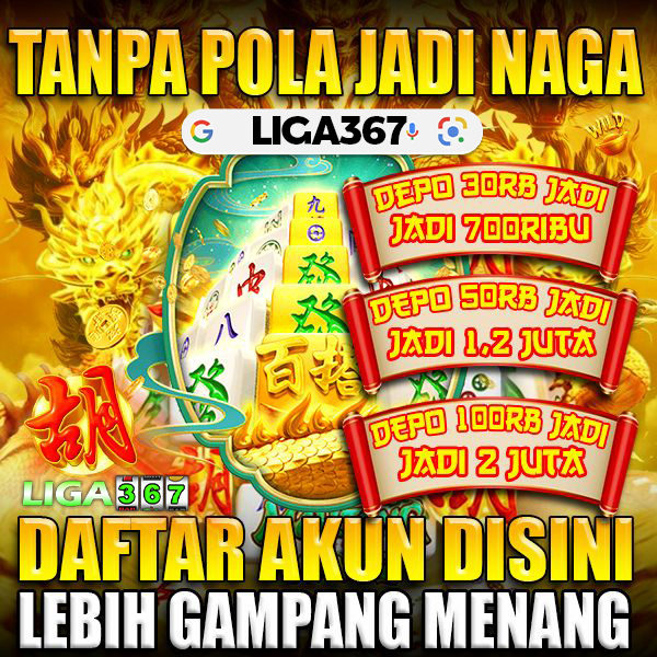 Liga367: Bandar Slot Online Terpercaya & Situs Slot88 Terbaru Bikin Nagih image 1
